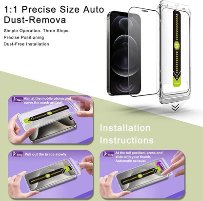 9H Tempered Glass, Full Coverage, Anti-Fingerprint, Auto Dust Removal, - Image 3