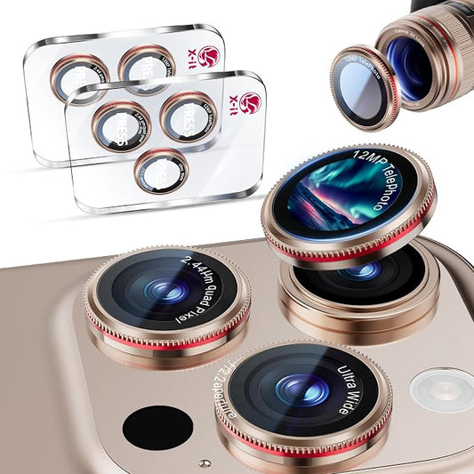 X-it 2 Pack Camera Lens Protector, Shatterproof Anti-Scratch Ultra HD Camera by X-it