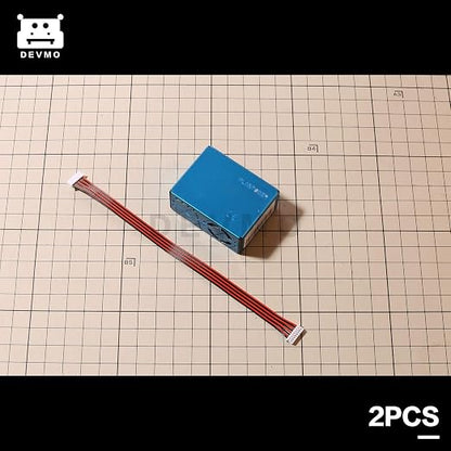 DEVMO 2PCS Digital Particle Concentration Laser Sensor PMS5003 PM2.5 PM10+Cable - Image 3