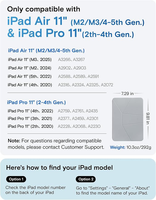 MOFT Dynamic Folio Case for for iPad Air 11-inch M3 M2 2025 2024/10.9 Air 5th - Image 2