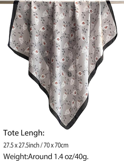 Silky Scarf for Women Lightweight Satin Bandanas Neck Hair Wrap For Sleeping - Image 2