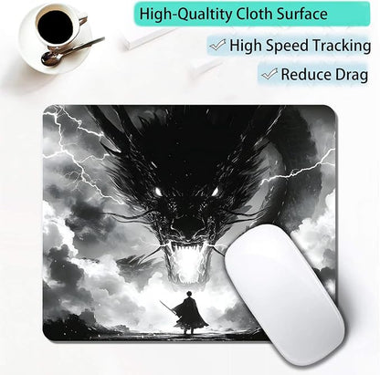 Japanese Samurai Cartoon Anime Dragon Custom Mouse Pad - Image 3