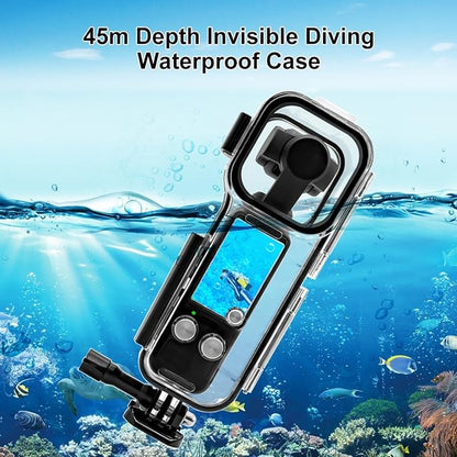PULUZ Dive Case for DJI Osmo Pocket 3 Waterproof Case PC Protective Shell - Image 3