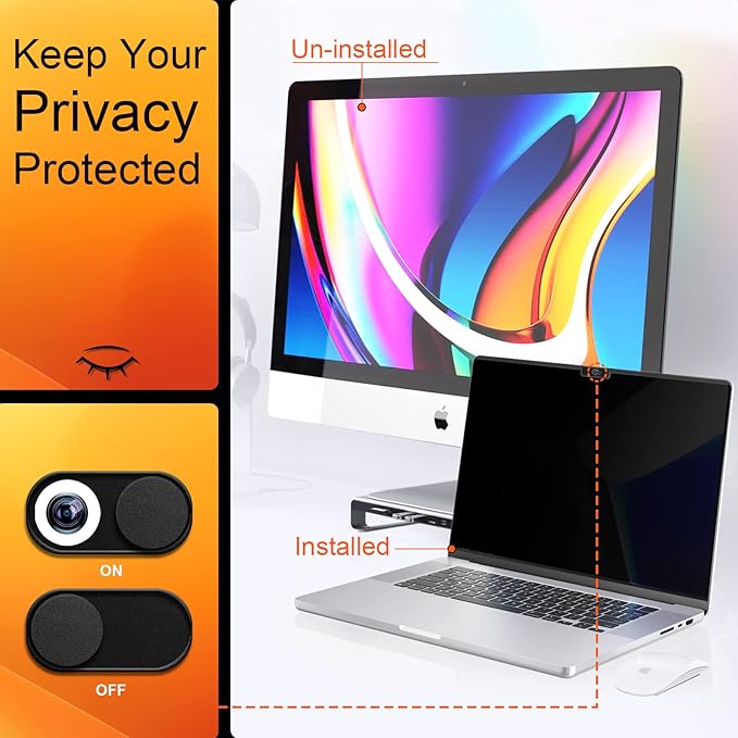 Privacy Screen for MacBook Pro 14 Inch 2021-2024 M4 /M4 Pro /M4 Max /M3 /M3 Pro - Image 2