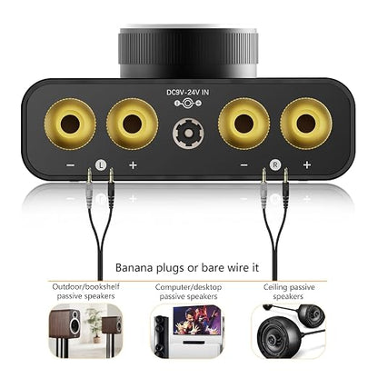 AK30 Mini Bluetooth Amplifier for Passive Speakers, 50W+50W 2.0CH Audio - Image 6