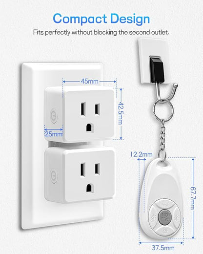 Greencycle Remote Control Outlet, 2 Wireless Light Switches and 1 Outlet Plug - Image 5