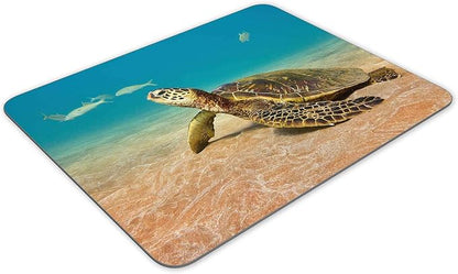 Sea Turtle Gaming Mouse Pad， Rectangle Mouse Pad Size - Image 2