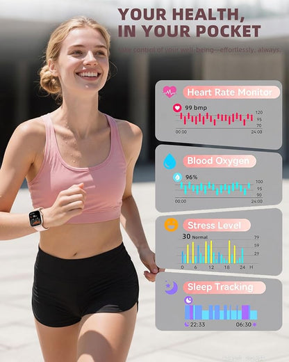 Smart Watch for Women Men, Fitness and Sleep Trackers - Image 2
