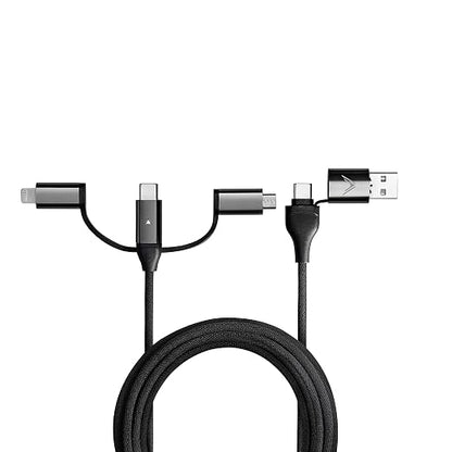 Futurizta Tech Zeus-X 6-in-1 Universal Multi Cable Fast Charging 60W Laptop PD by FuturiztaTech