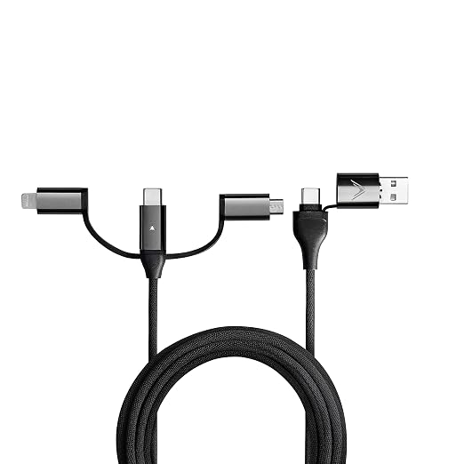 Futurizta Tech Zeus-X 6-in-1 Universal Multi Cable Fast Charging 60W Laptop PD by FuturiztaTech