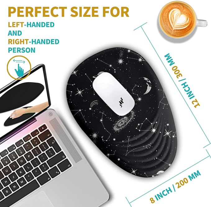 Hokafenle Ergonomic Mouse Pad Wrist Support - Image 4