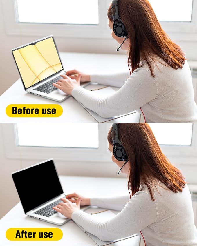 F FORITO Magnetic Privacy Screen Protector Compatible - Image 4