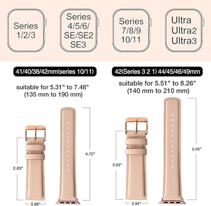 SUNFWR Leather Bands Compatible - Image 5