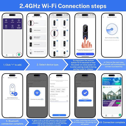 Smart 1080p Video Doorbell Camera - Image 8