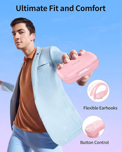 PocBuds Bluetooth Headphones Wireless Earbuds 80hrs Playtime Wireless Charging - Image 6