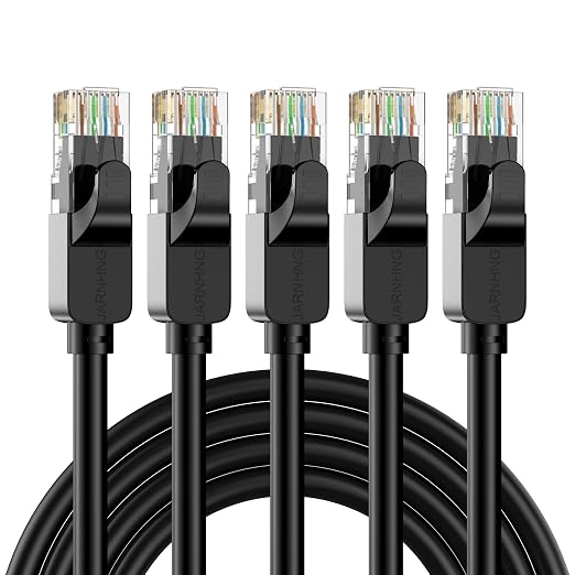 Cat 6 Ethernet Cable 15 ft, Indoor/Outdoor High Speed 10Gbps Internet Cable by Unknown