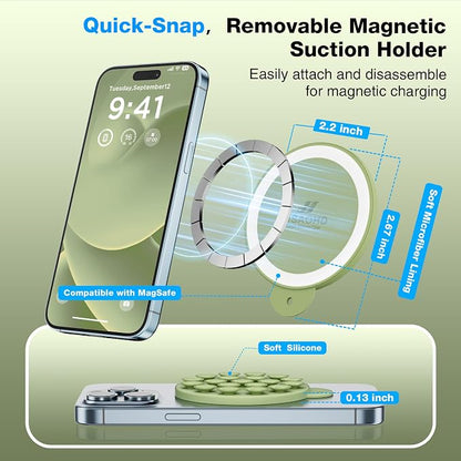 Magnetic Suction Cup Phone Mount - Image 3