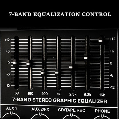 Audio Mixer 6 Channel Professional Mixer Console - Image 4