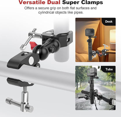 Double Super Clamp Camera Mount - Image 2