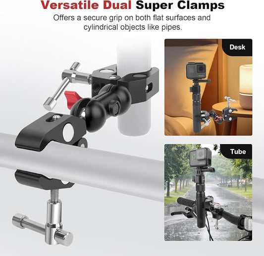 Double Super Clamp Camera Mount - Image 2