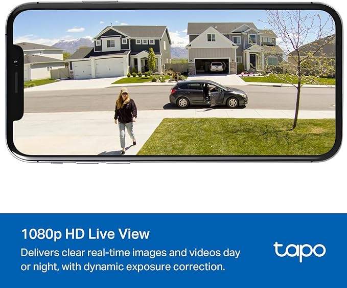 Tapo SolarCam 1080p Outdoor Wireless Security Camera, Battery Power - Image 5