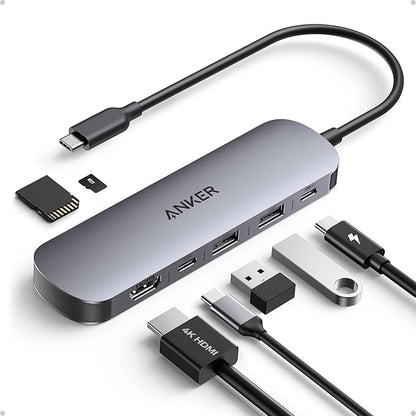 Anker USB C Hub, 7-in-1 Multi-Port USB Adapter by Anker