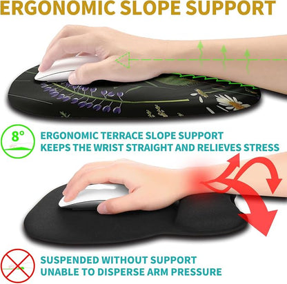 Hokafenle Ergonomic Mouse Pad Wrist Support - Image 3