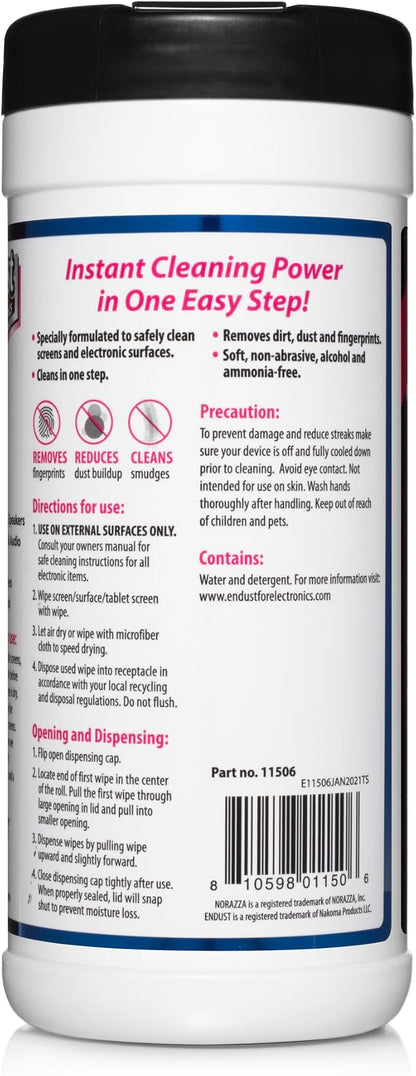 Endust For Electronics; Screen & Surface Cleaning Wipes, For TV, Computer - Image 4