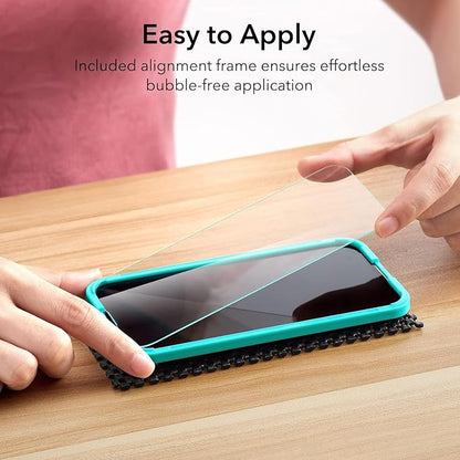 ESR 3 Pack for iPhone 14 Pro Max Screen Protector, Tempered Glass Film - Image 8