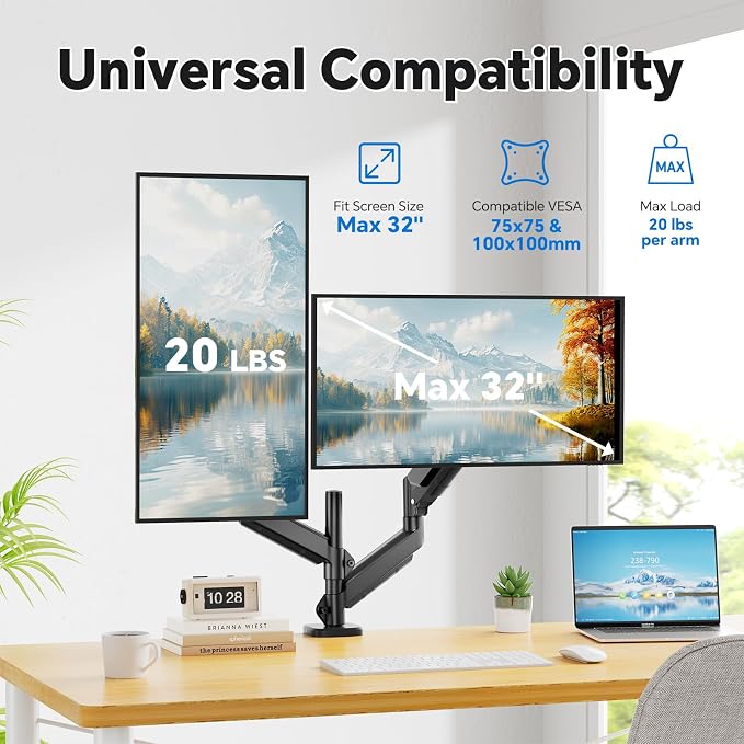 Simple Trending Dual Monitor Stand - Image 2