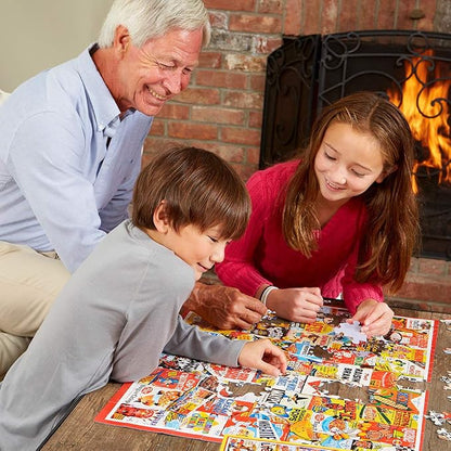 White Mountain Puzzles American Diner, 1000 Piece Jigsaw Puzzle - Image 5