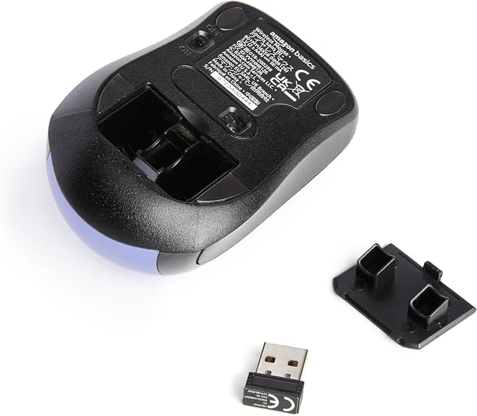 Amazon Basics 2.4 Ghz Wireless Optical Computer Mouse - Image 4