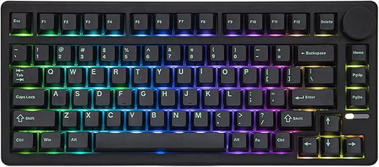 EPOMAKER QK81 75% Wireless Mechanical Gaming Keyboard, QMK/VIA Programmable and by EPOMAKER