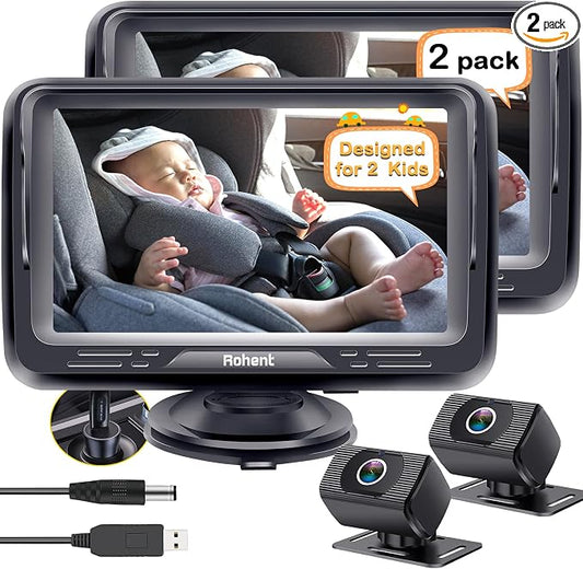 Rohent Baby Camera for Car 2 Pack by Rohent