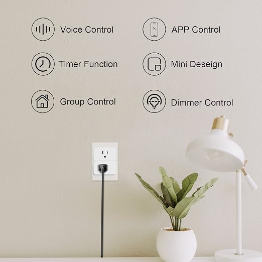 WiFi Smart Dimmable Plug 2 Pack, Smart Plugs - Image 7