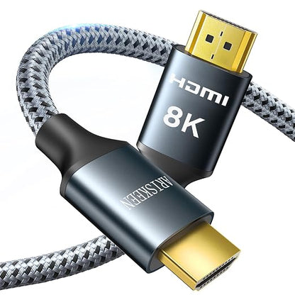 ARISKEEN 8K HDMI Cable 7 FT, 48Gbps High Speed HDMI 2.1 Cable, 8K 60Hz by ARISKEEN