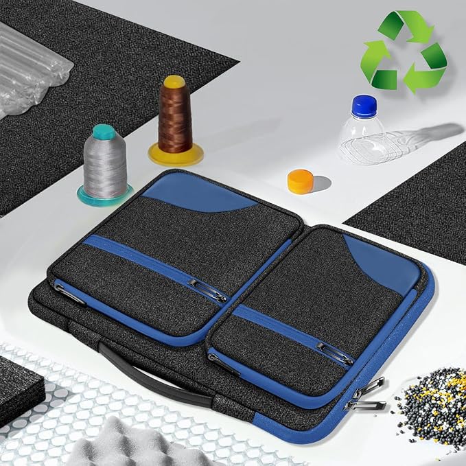 ZINZ Laptop Case 15 15.6 16 inches Sleeve Slim Briefcase Spill-Resistant Handbag - Image 6