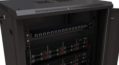 Ethernet Surge Protector 19" RackMount PoE+ Gigabit -Gas Discharge Tube -RJ45 - Image 4