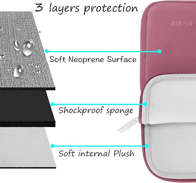 MOSISO Laptop Case 15 inch, 15 inch Laptop Sleeve Bag Compatible - Image 3