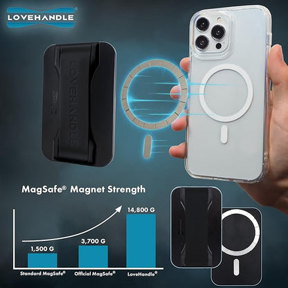 LoveHandle PRO MagSafe Compatible Magnetic Phone Grip - Image 7
