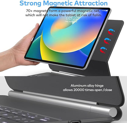 Keyboard Case for iPad Air 11-inch & iPad Pro 11 inch – Magic-Style Magnetic - Image 5