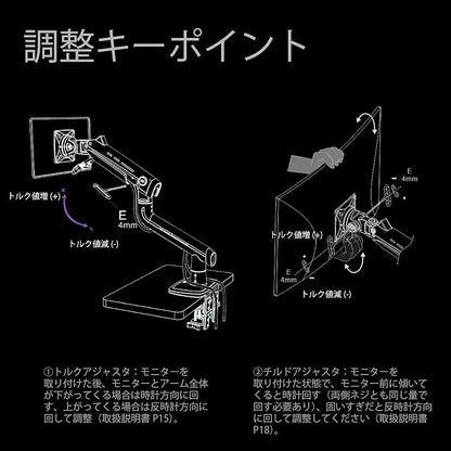 Gaming Monitor Arm for Flat/Ultrawide/Curved Monitors 32 to 60 inch, Heavy Duty - Image 9