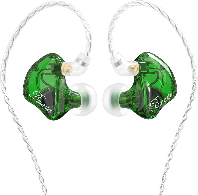 BASN in-Ear Monitors, Bmaster Triple Driver HiFi Stereo Noise-Isolating in-Ear by BASNAudio
