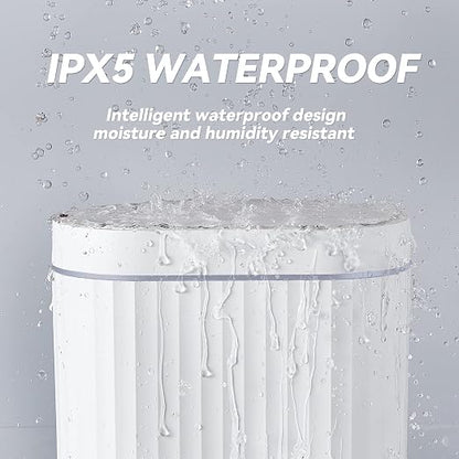ELPHECO Bathroom Trash can Motion Sensor, AutomaticGarbage can, Slim Plastic - Image 5