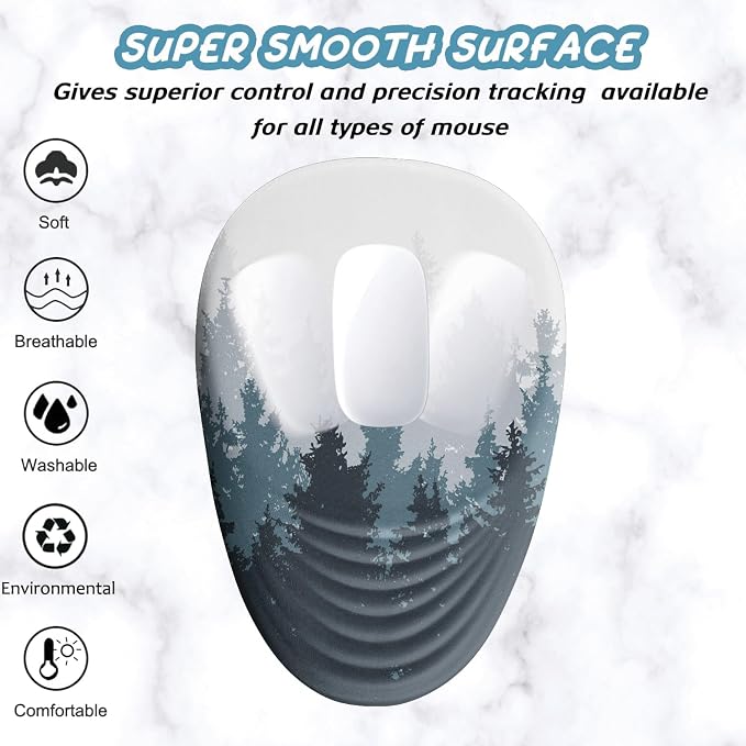 Ergonomic Mouse Pad Wrist Support, Mouse Pad - Image 2