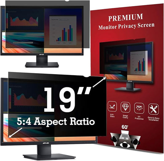 19 Inch Privacy Screen Filter for Square 5:4 Monitor | Privacy Shield | by APeiSi
