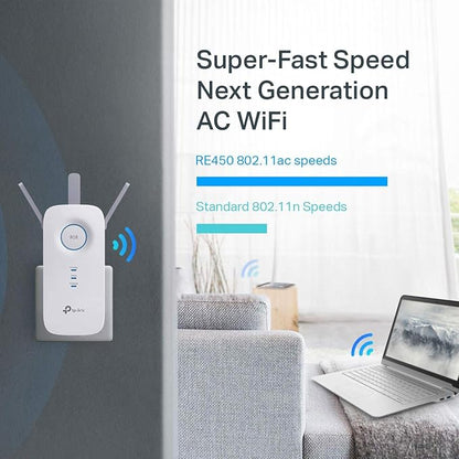 TP-Link AC1750 WiFi Extender, PCMag Editor's Choice, Dual Band WiFi Repeater - Image 8