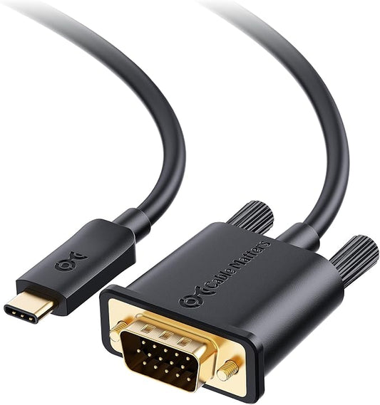 Cable Matters USB C to VGA Cable 6 ft by CableMatters