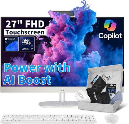 HP 27" All-in-One Desktop Computer by Unknown