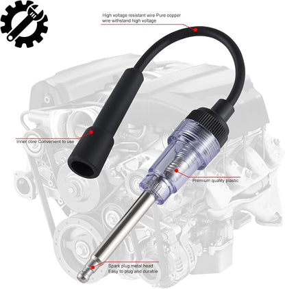 SINGARO Inline Spark Plug Tester, Plug-in Engine Ignition Tester, Car Exterior - Image 3